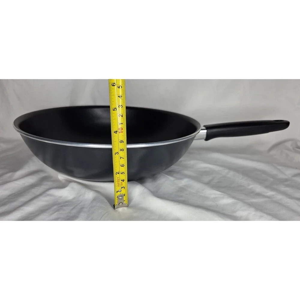 New Pampered Chef Generation II Non-Stick Stir-Fry Wok Skillet #2020 Cookware